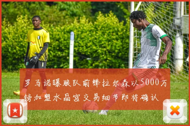 罗马诺曝狼队前锋拉尔森以5000万镑加盟水晶宫交易细节即将确认