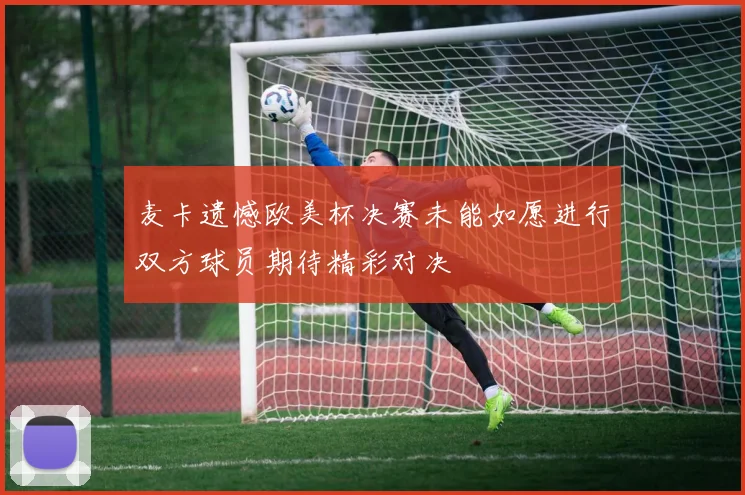 麦卡遗憾欧美杯决赛未能如愿进行双方球员期待精彩对决